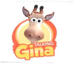 Trademark TALKING GINA + LOGO + GAMBAR