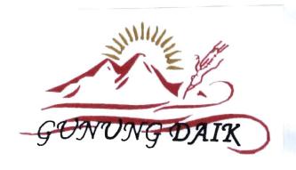 Trademark GUNUNG DAIK + Lukisan