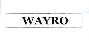 Trademark WAYRO