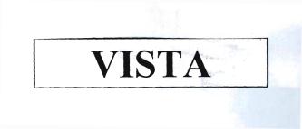 Trademark VISTA