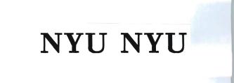 Trademark NYU NYU