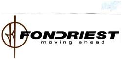 Trademark FONDRIEST moving ahead + Logo