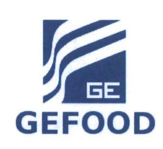 Trademark GEFOOD GE