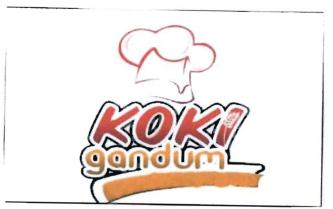 Trademark KOKI GANDUM + LUKISAN TOPI CHEF