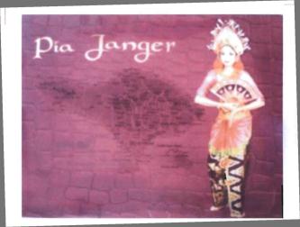 Trademark PIA JANGER + LUKISAN PENARI JANGER