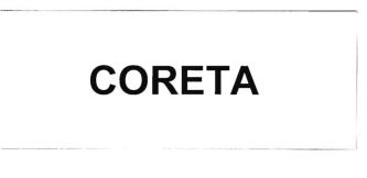 Trademark CORETA