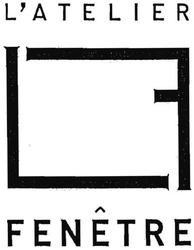 Trademark L'ATELIER FENETRE (stylized) + logo LF