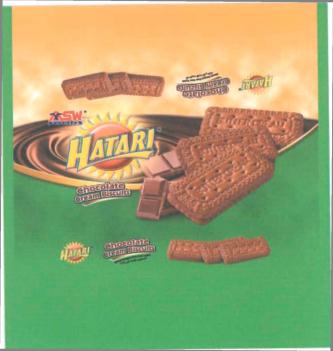 Trademark HATARI CHOCOLATE CREAM