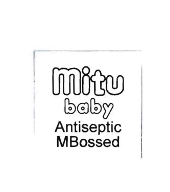 Trademark MITU Baby Antiseptic MBossed