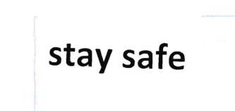 Trademark STAY SAFE