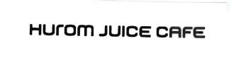 Trademark Hurom Juice Cafe