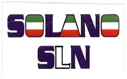 Trademark SOLANO SLN