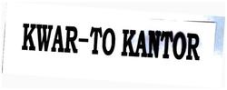 Trademark KWAR - TO KANTOR