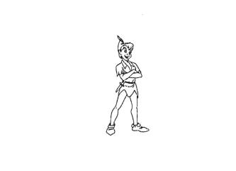 Trademark Lukisan Peter Pan