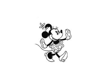 Trademark Lukisan Minnie Mouse Classic