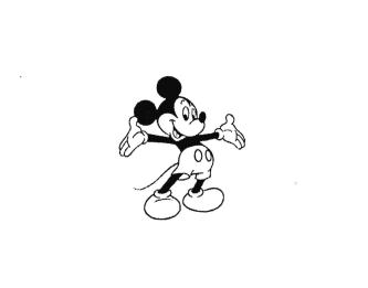 Trademark Lukisan Mickey Mouse