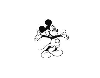 Trademark Lukisan Mickey Mouse