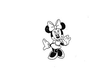 Trademark Lukisan Minnie Mouse