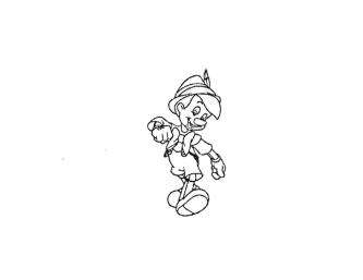 Trademark Lukisan Pinocchio