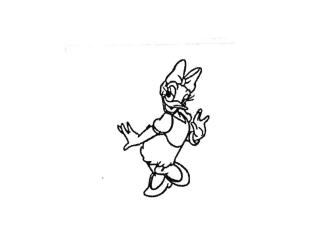 Trademark Lukisan Daisy Duck