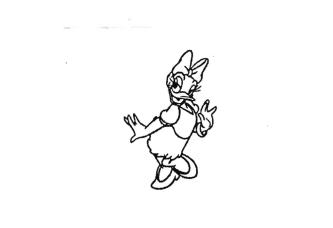 Trademark Lukisan Daisy Duck