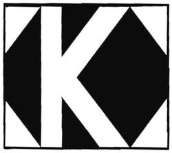 Trademark LOGO "K"