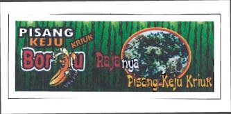 Trademark BORJU + PISANG KEJU KRIUK BORJU SPESIAL RAJANYA PISANG KEJU KRIUK