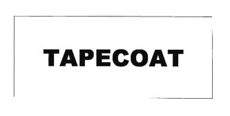 Trademark TAPECOAT