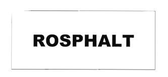 Trademark ROSPHALT