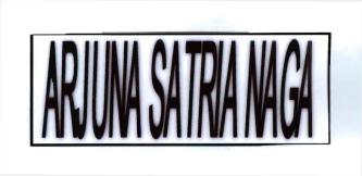 Trademark "ARJUNA SATRIA NAGA"