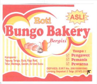 Trademark BUNGO BAKERY