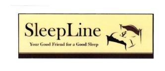 Trademark SLEEPLINE / your good friend for a good sleep + lukisan