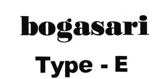 Trademark BOGASARI Type-E