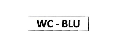 Trademark WC-BLU