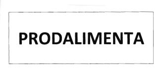 Trademark PRODALIMENTA