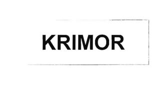 Trademark KRIMOR