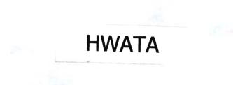 Trademark HWATA