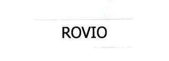 Trademark ROVIO