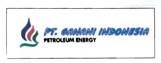 Trademark GANANI INDONESIA PETROLEUM ENERGY