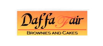 Trademark DAFFA AIR BROWNIES AND CAKES