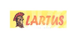 Trademark LARTUS & karakter tentara Romawi