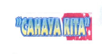 Trademark CAHAYA KITA