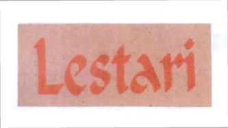 Trademark LESTARI