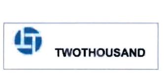 Trademark TWOTHOUSAND + logo