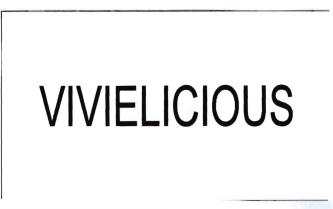 Trademark VIVIELICIOUS