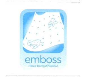 Trademark EMBOSS + LUKISAN
