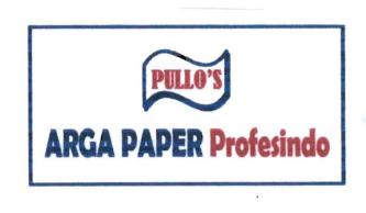 Trademark PULLO'S ARGA PAPER PROFESINDO + LOGO