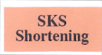 Trademark SKS SHORTENING