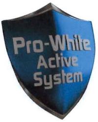 Trademark PRO-WHITE ACTIVE SYSTEM & Gambar