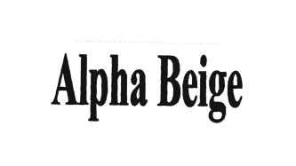 Trademark Alpha Beige